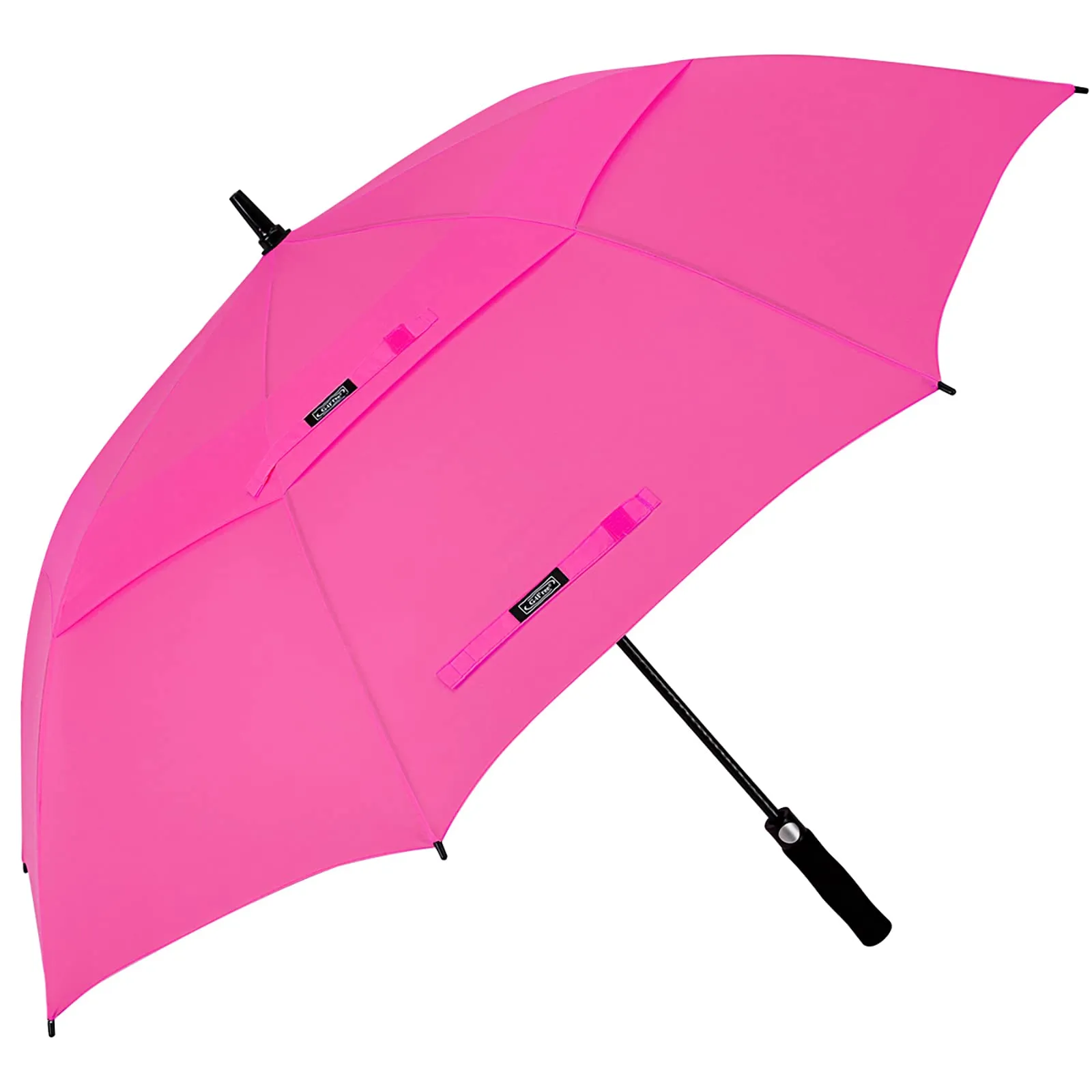 G4Free Automatic Open Golf Umbrella Double Canopy Vented Stick Umbrellas