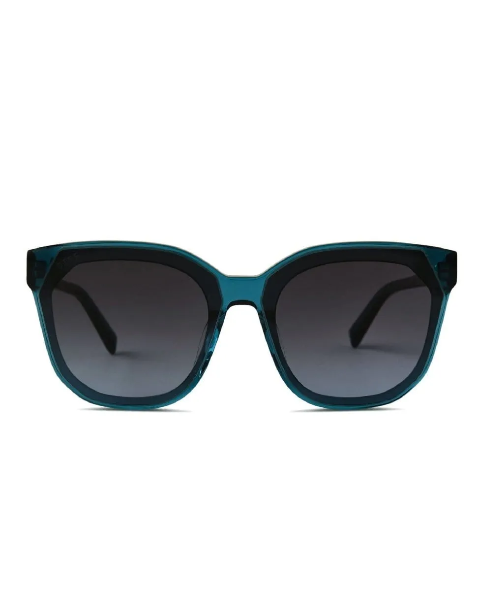 Gia Deep Aqua Blue Gradient