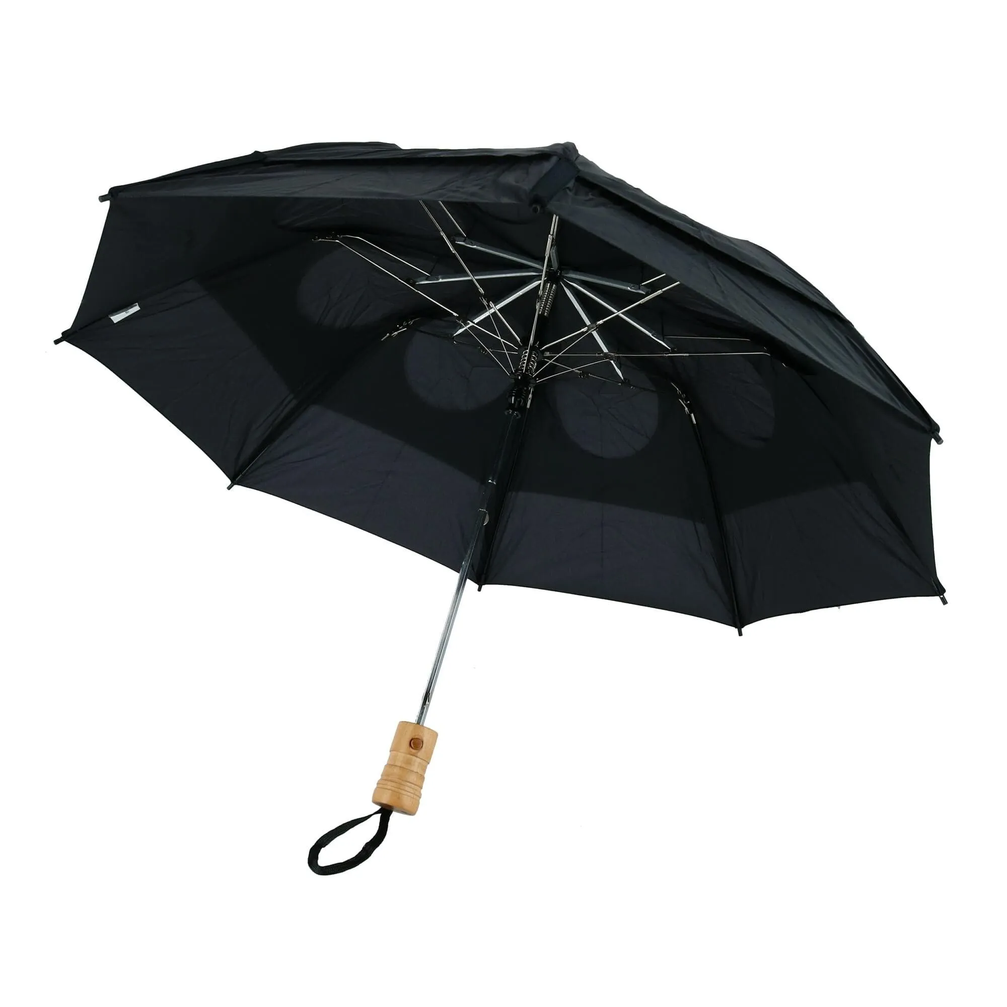 GustBuster Metro Solid Color Auto Open Vented Compact Umbrella