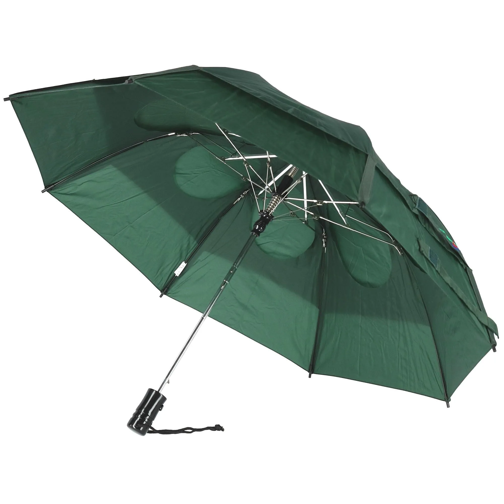 GustBuster Metro Solid Color Auto Open Vented Compact Umbrella
