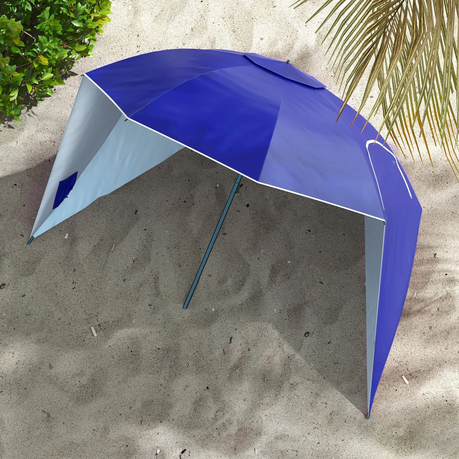 Havana Outdoors Beach Umbrella Tent 2.4M Outdoor Garden Beach Portable Shade