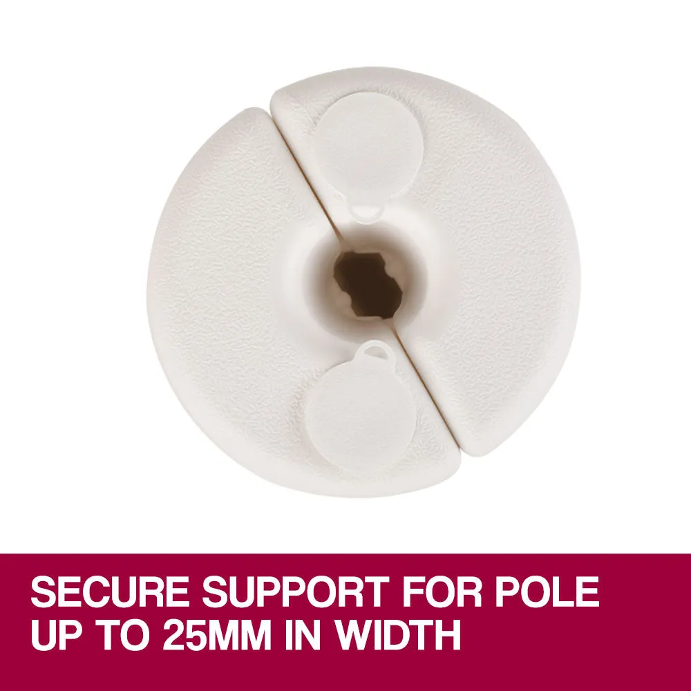 Heavy-Duty Gazebo Anchor Pods Set 65kg Capacity Red Track