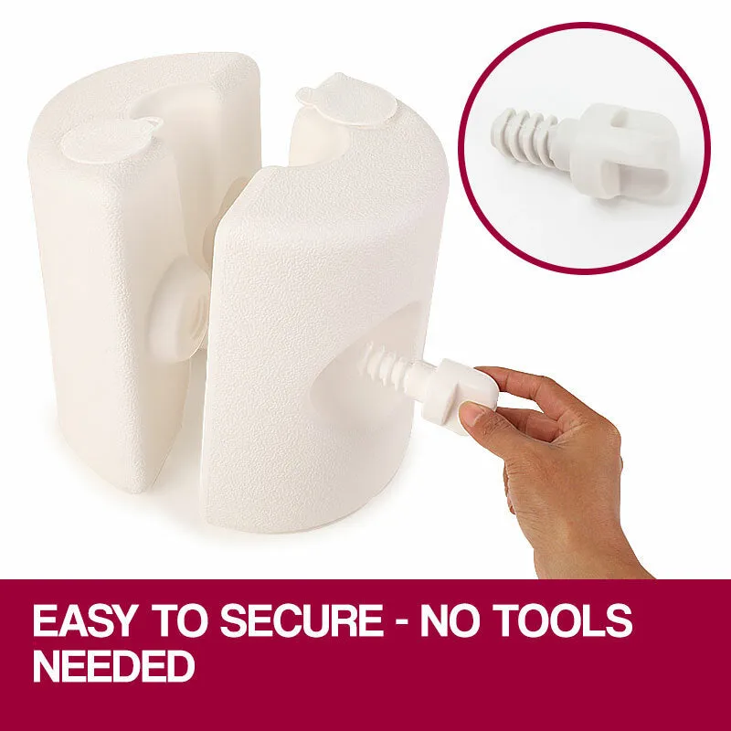 Heavy-Duty Gazebo Anchor Pods Set 65kg Capacity Red Track