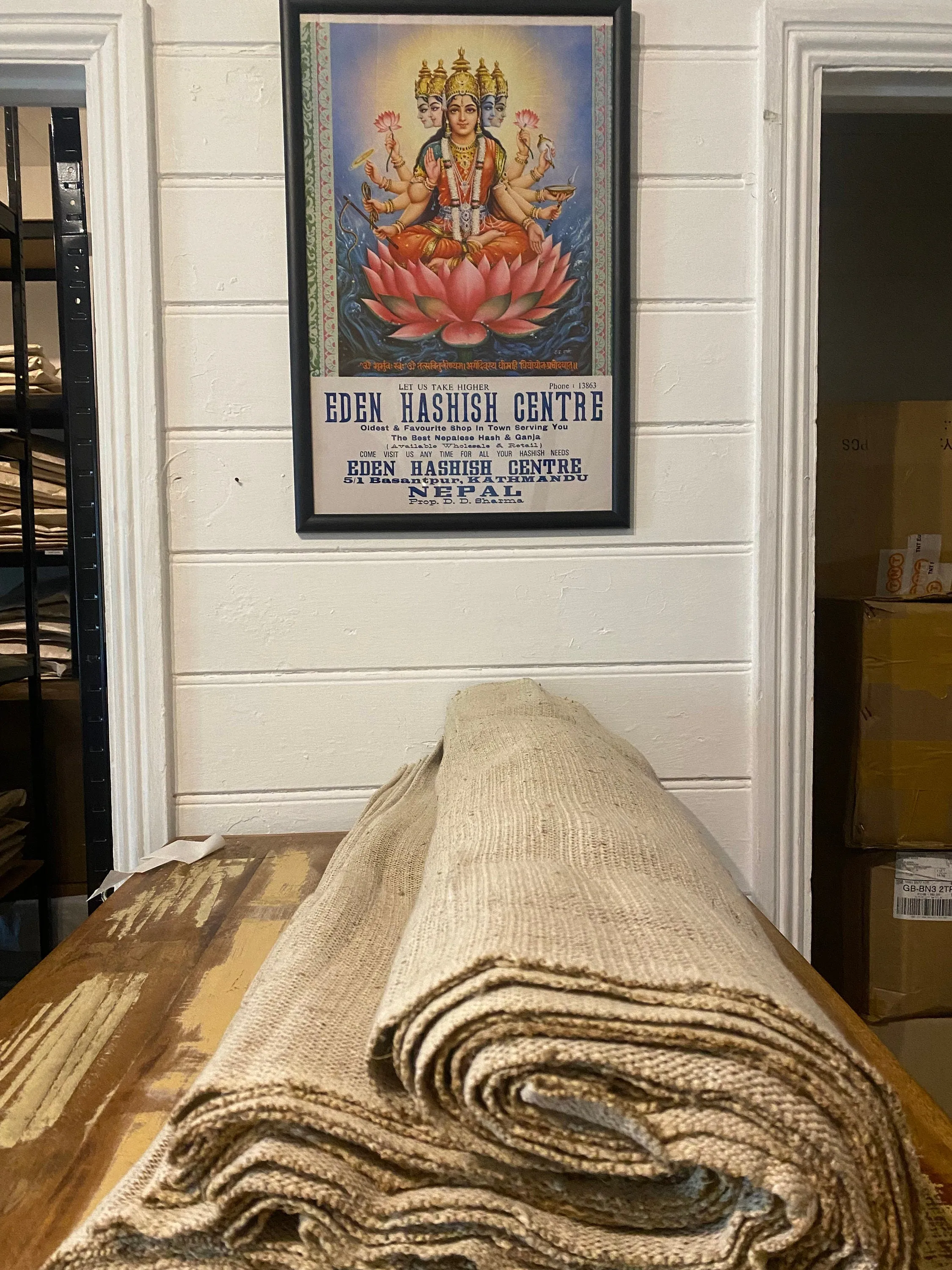 Hemp and Organic cotton fabric