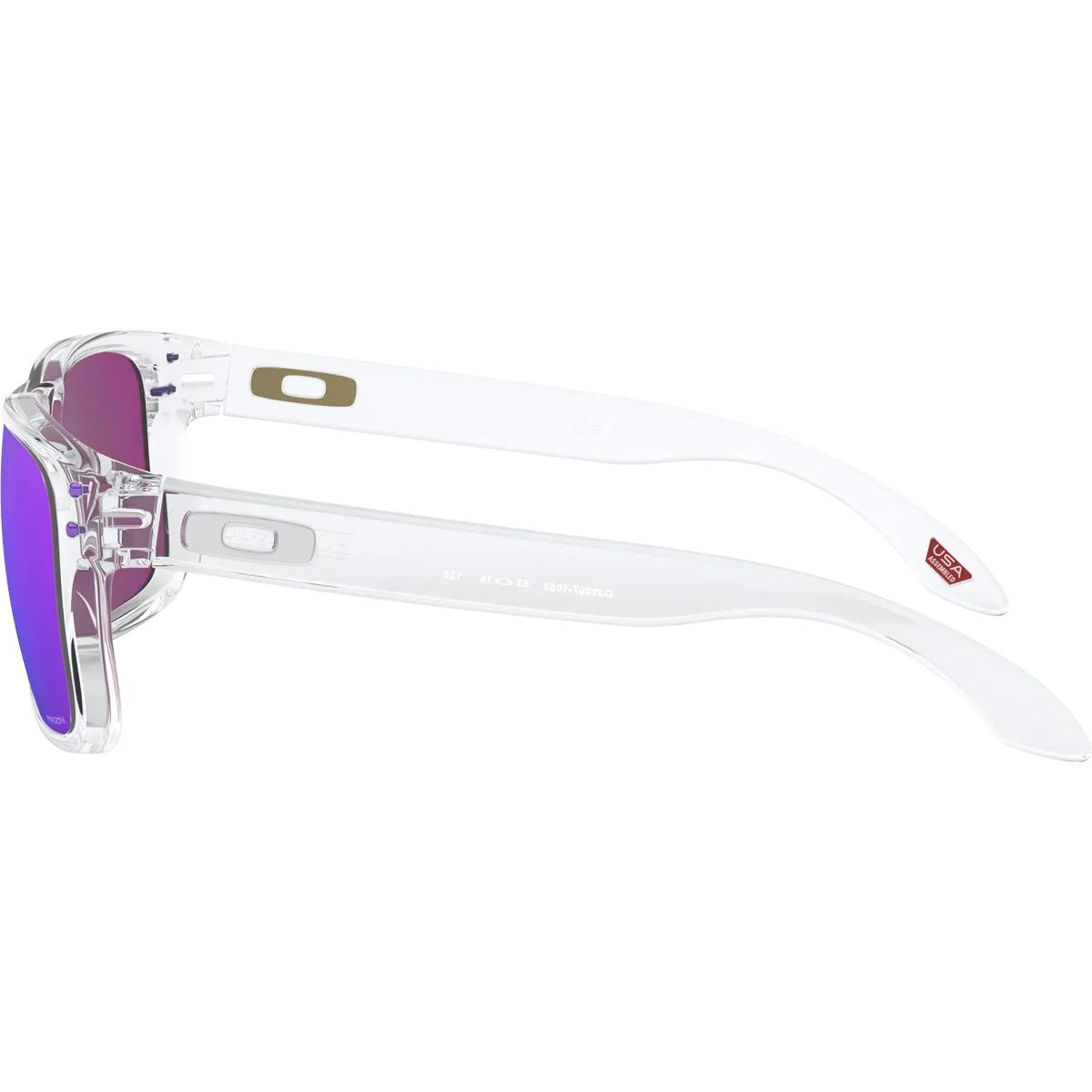 Holbrook XS - Polished Clear/Prizm Violet