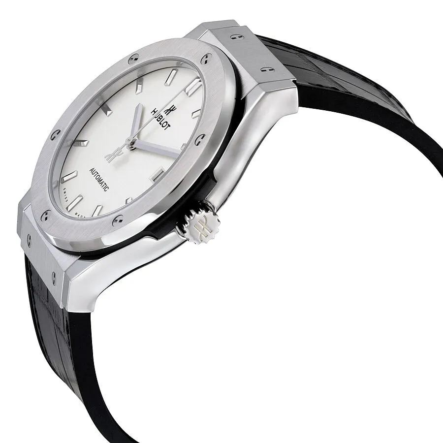 Hublot Classic Fusion Automatic Opaline Dial Titanium 45 MM Men's Watch 511.NX.2611.LR