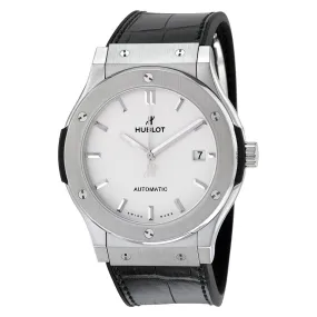 Hublot Classic Fusion Automatic Opaline Dial Titanium 45 MM Men's Watch 511.NX.2611.LR