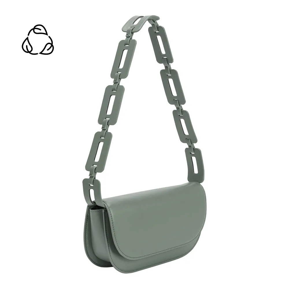 Inez Teal Recycled Vegan Shoulder Bag - FINAL SALE