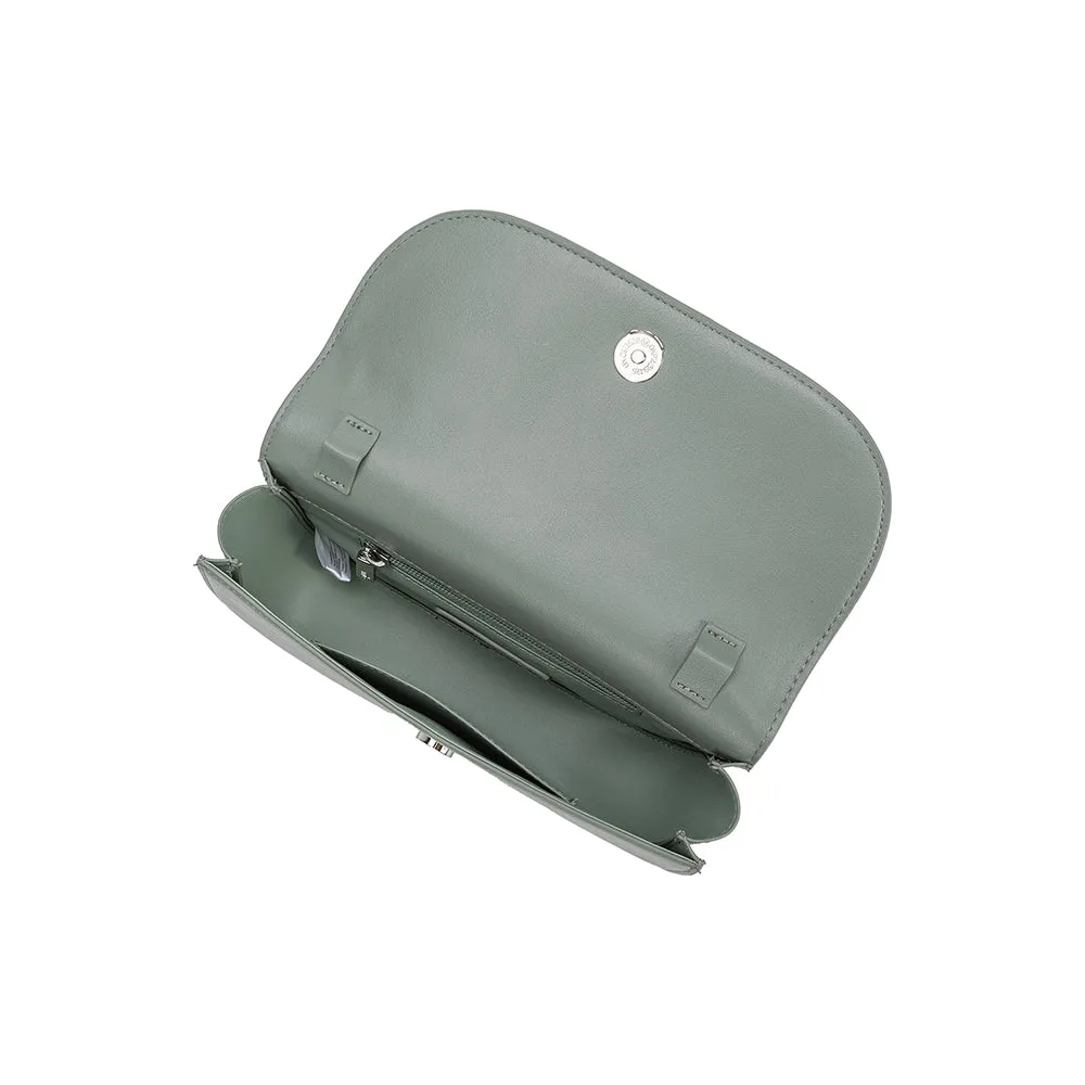 Inez Teal Recycled Vegan Shoulder Bag - FINAL SALE