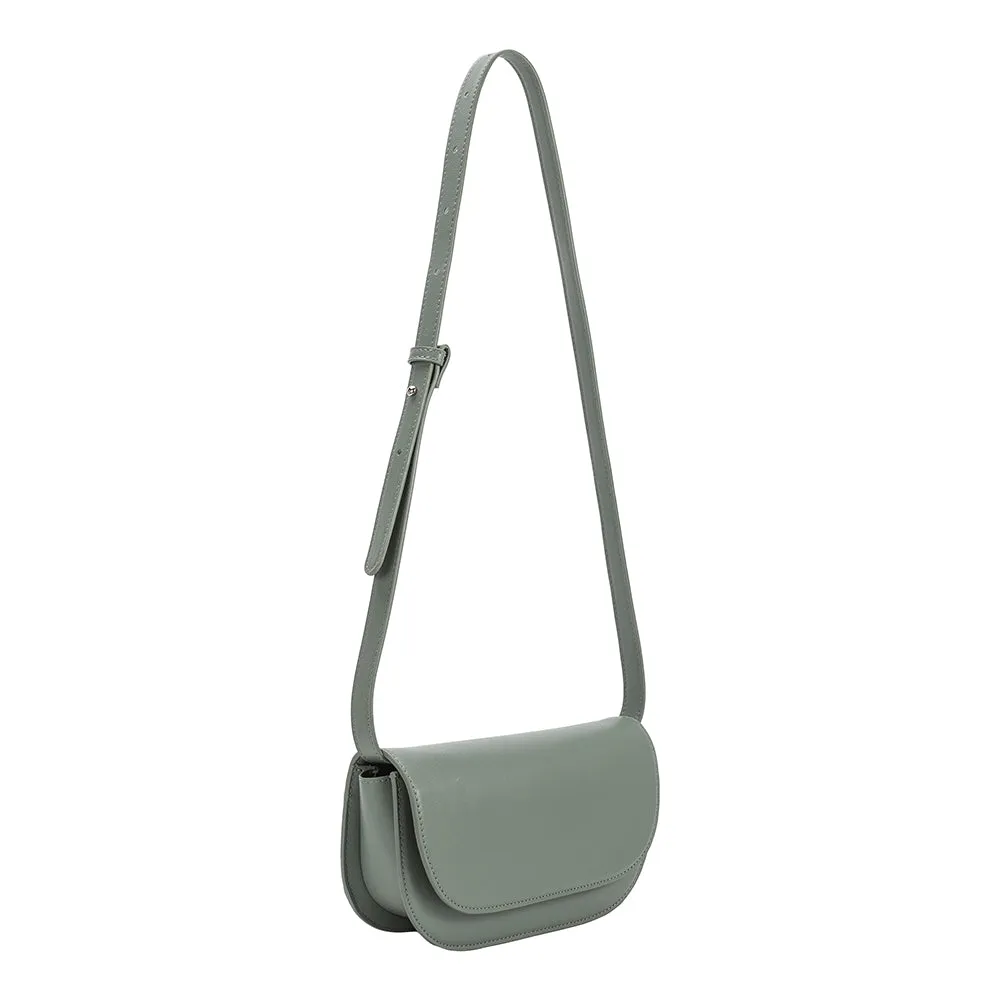 Inez Teal Recycled Vegan Shoulder Bag - FINAL SALE