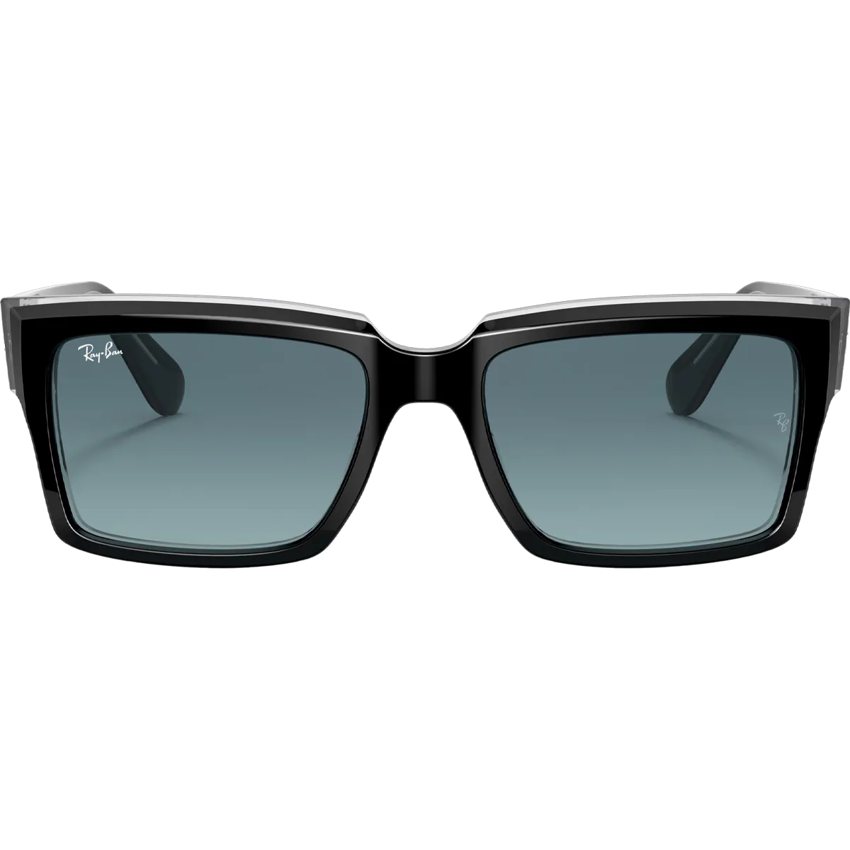 Inverness - Polished Black On Transparent/Blue Gradient