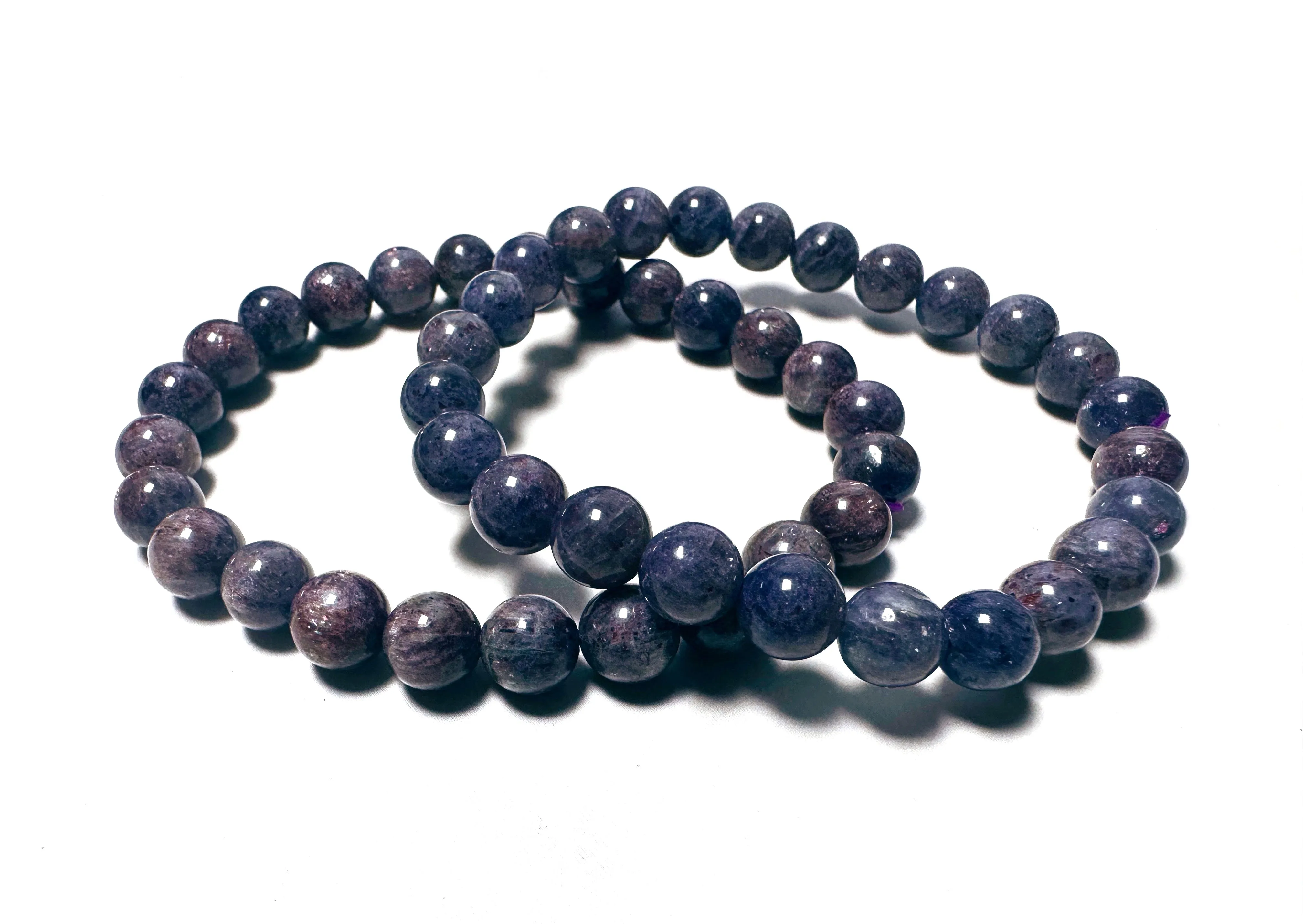 Iolite Beaded Bracelet