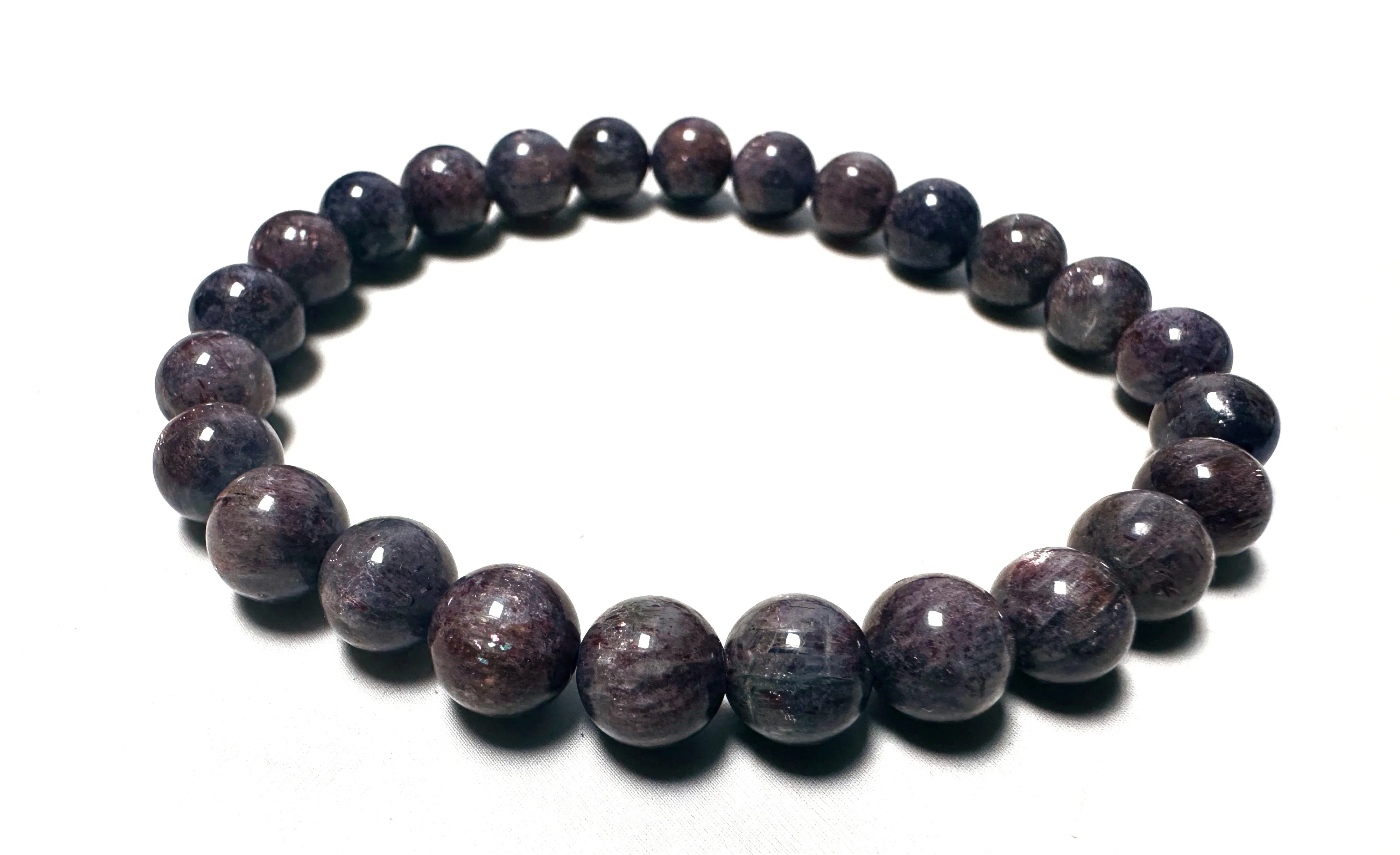 Iolite Beaded Bracelet