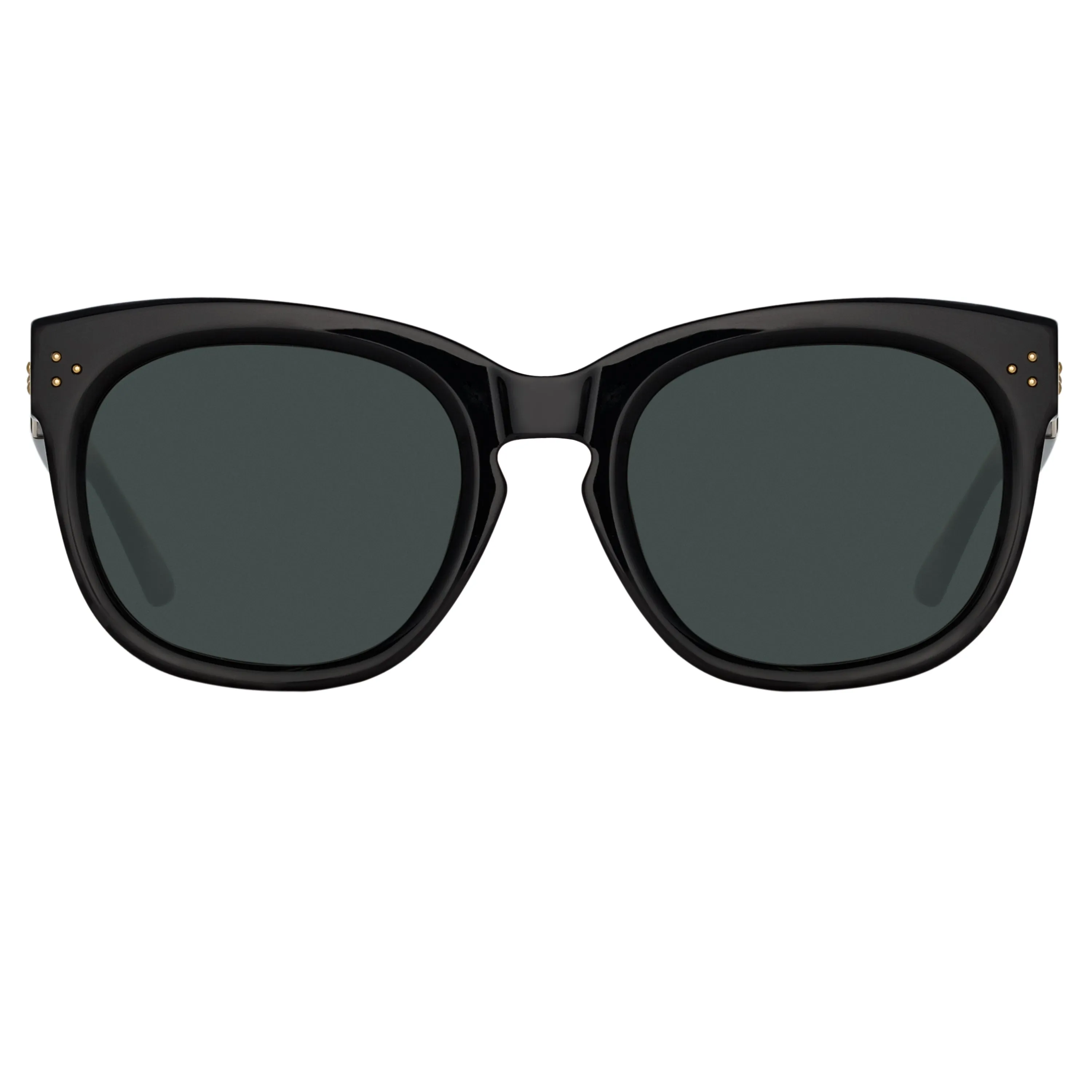 Jenson D-Frame Sunglasses in Black