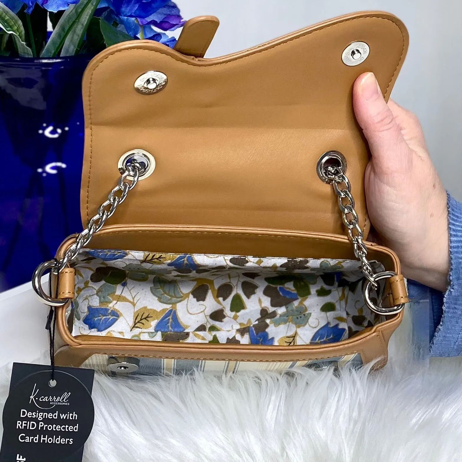 Laurel Crossbody in Camel