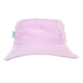 Lavender Terry Towelling Bucket Hat