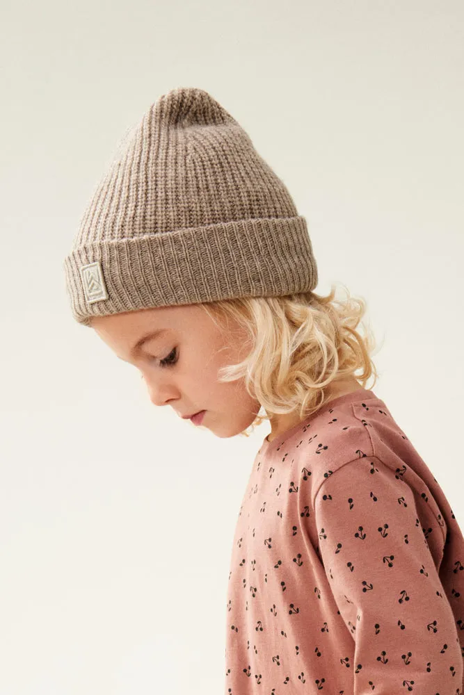 Liewood Beanie | Emilio | Oat Melange