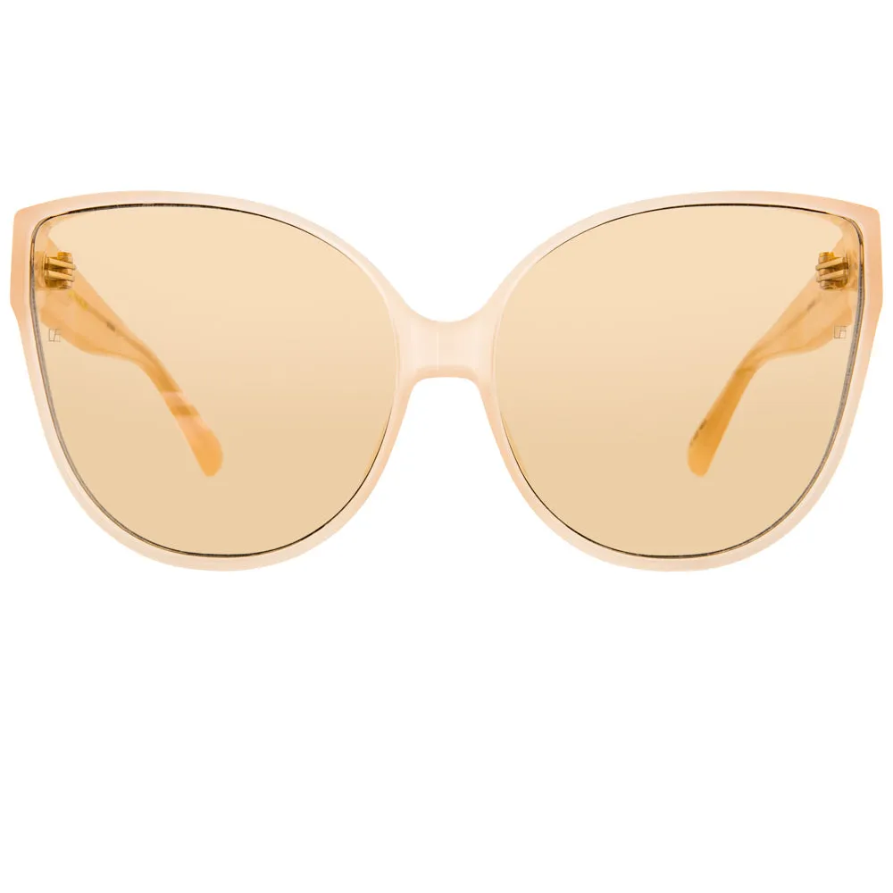 Linda Farrow 656 C4 Cat Eye Sunglasses