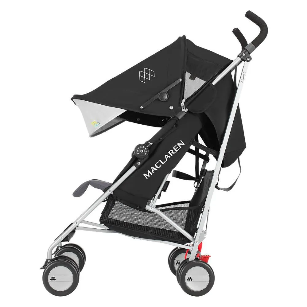 Maclaren Triumph Stroller in Medieval Blue and Silver