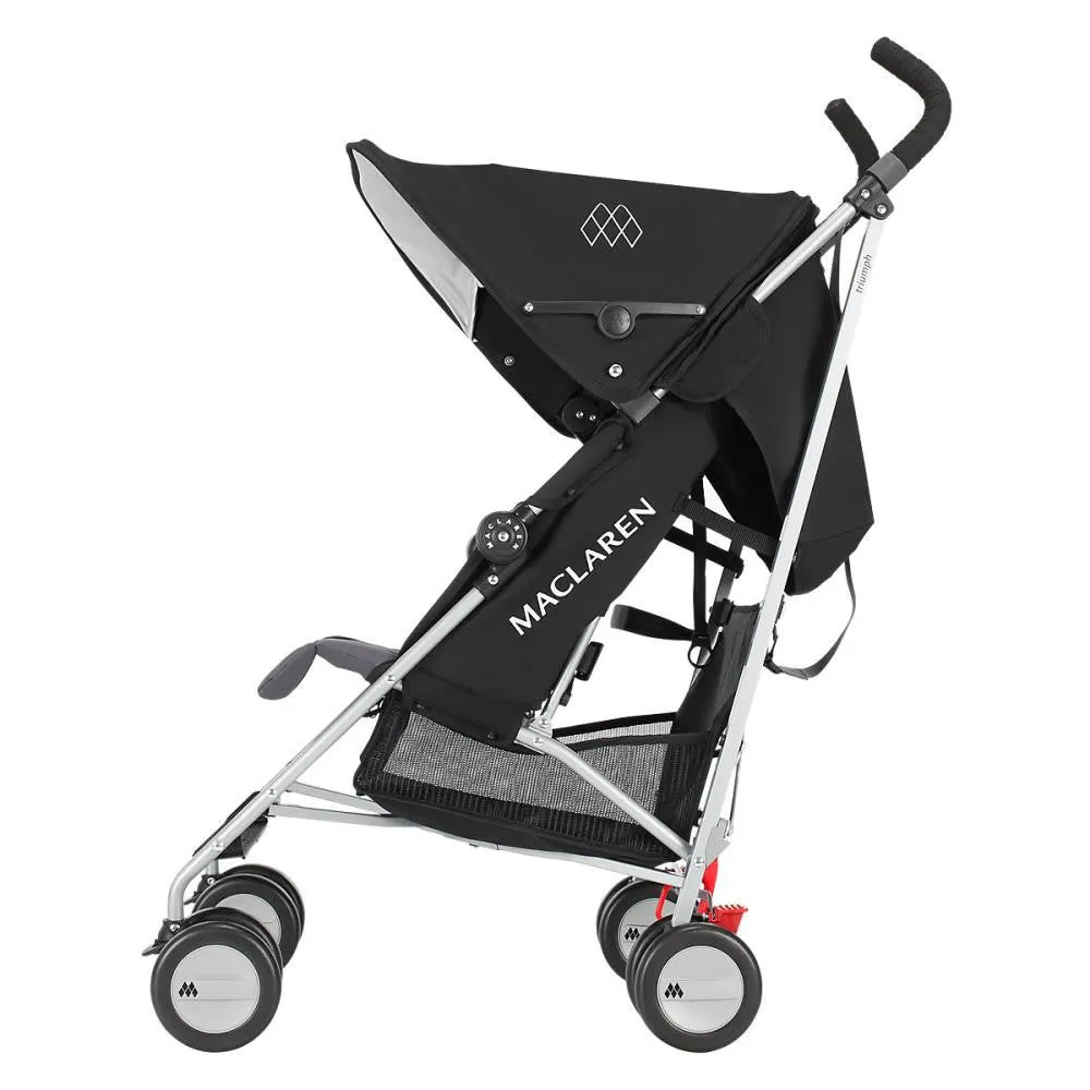 Maclaren Triumph Stroller in Medieval Blue and Silver