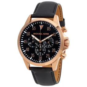 Michael Kors Gage Chronograph Black Dial Men's Watch MK8535