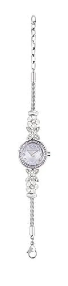Morellato Drops Women's Quartz Watch with Purple Dial Analogue Display and Silver Stainless Steel Strap R0153122519