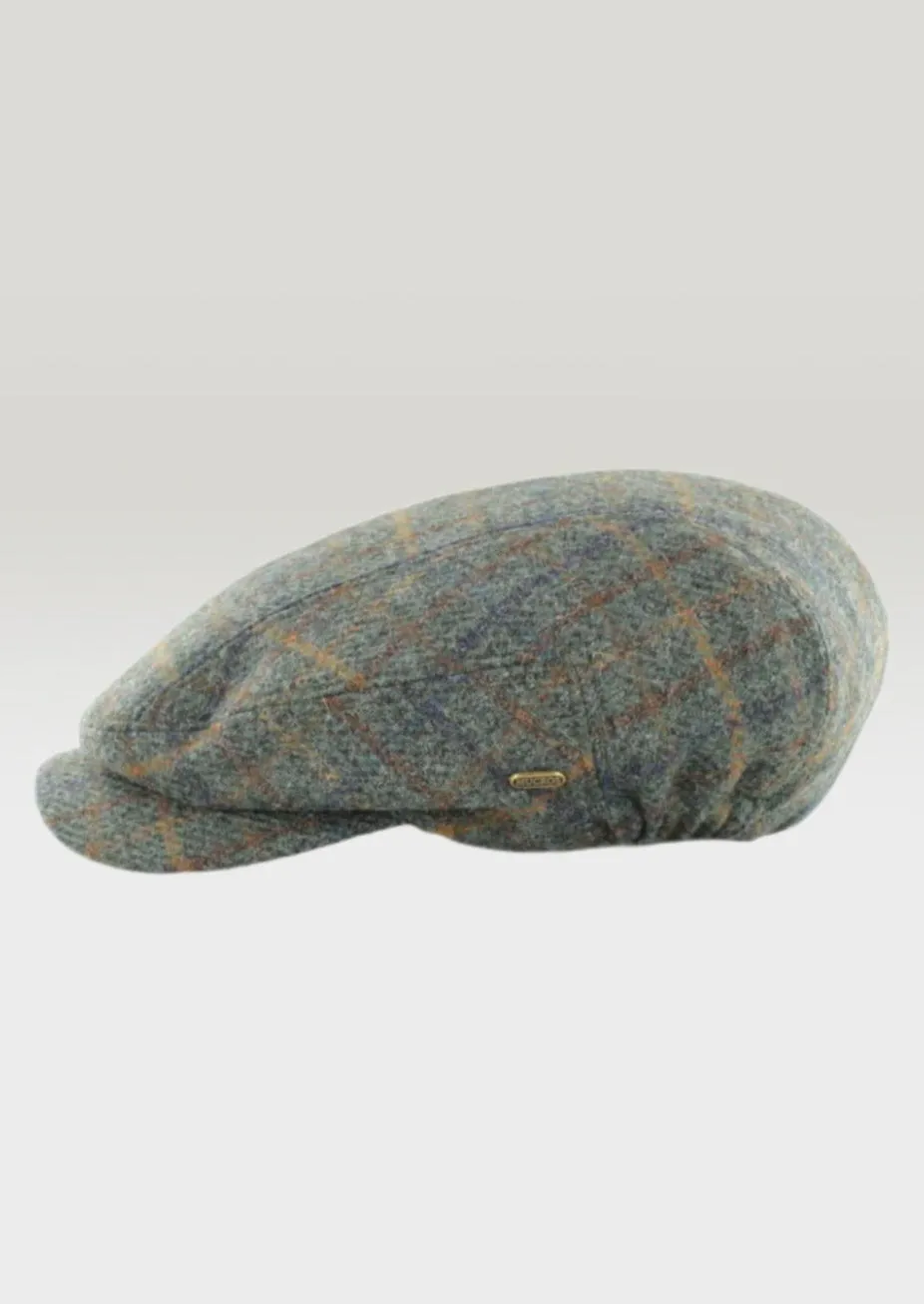 Mucros Kerry Cap | Green Plaid