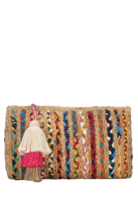 Multi Braid Clutch Bag