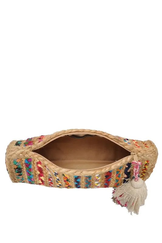 Multi Braid Clutch Bag