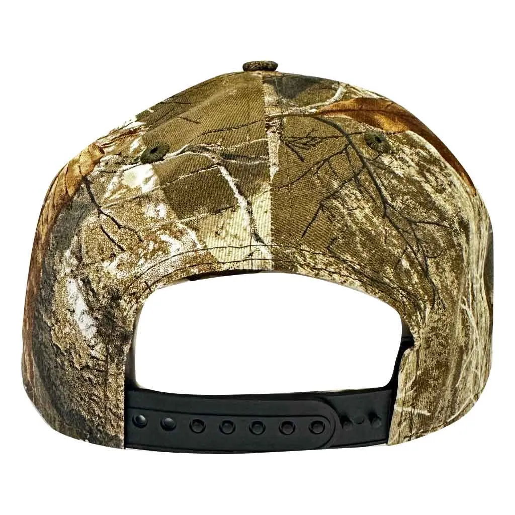 New Era LA Dodgers 940 A-Frame Crown Snapback Hat - Real Tree Camo