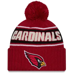 New Era Mens Knits Arizona Cardinals Bobble Hat - Dark Red