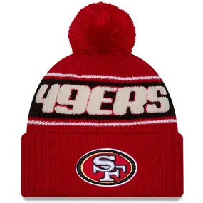 New Era Mens Knits San Francisco 49ers Bobble Hat - Red