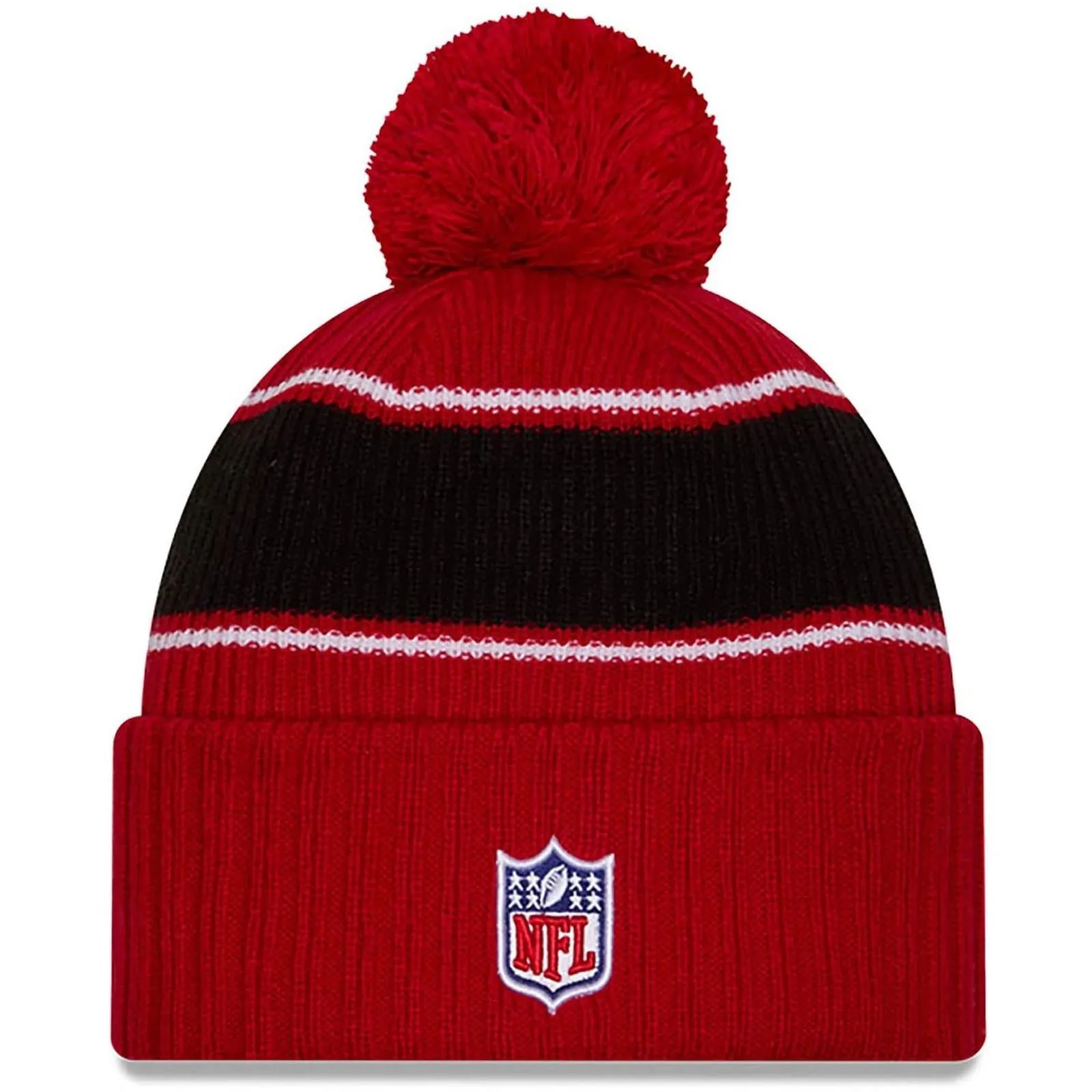New Era Mens Knits San Francisco 49ers Bobble Hat - Red