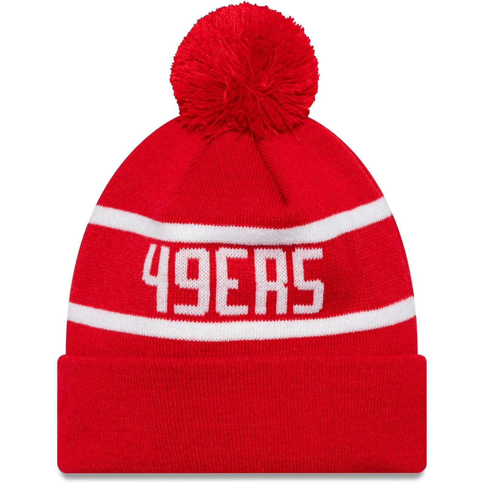 New Era San Francisco 49ers Bobble Hat - Red