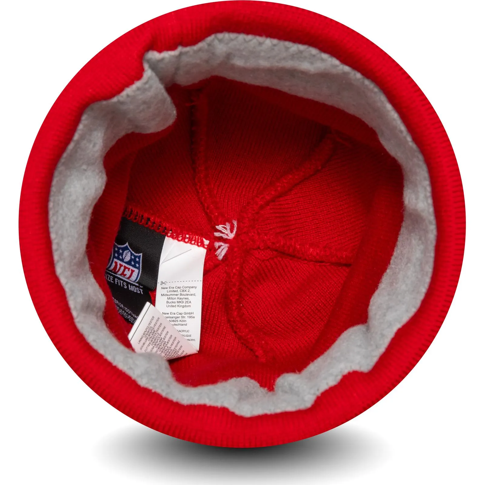 New Era San Francisco 49ers Bobble Hat - Red