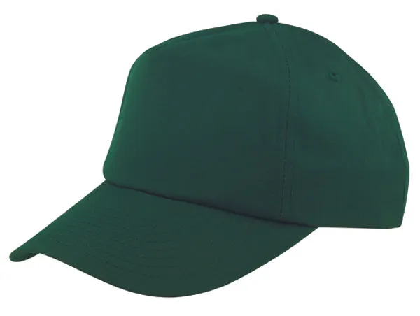 Nissun 5 Panel Cotton Twill Cap - LTGC