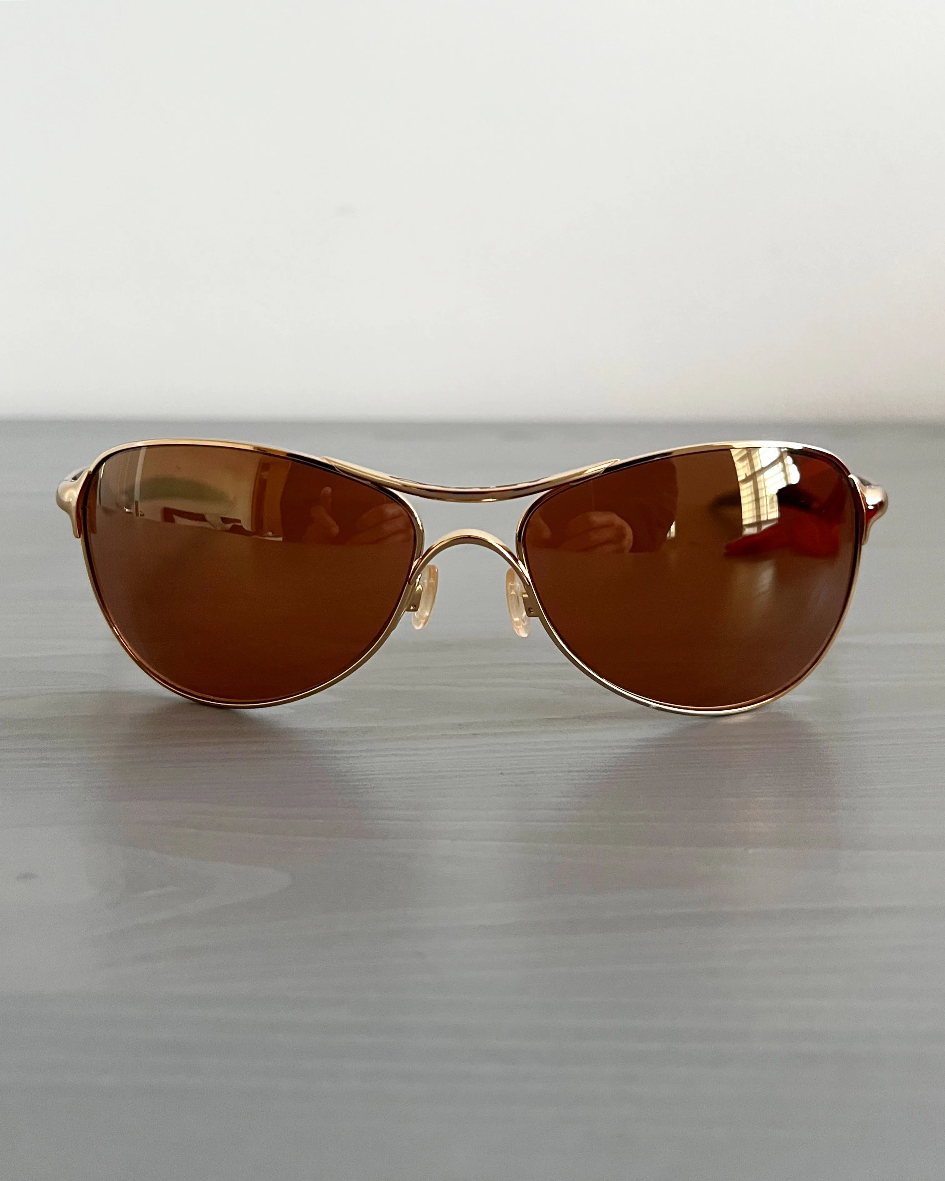 Oakley 2005 Warden Trigger Polished Gold Sunglasses