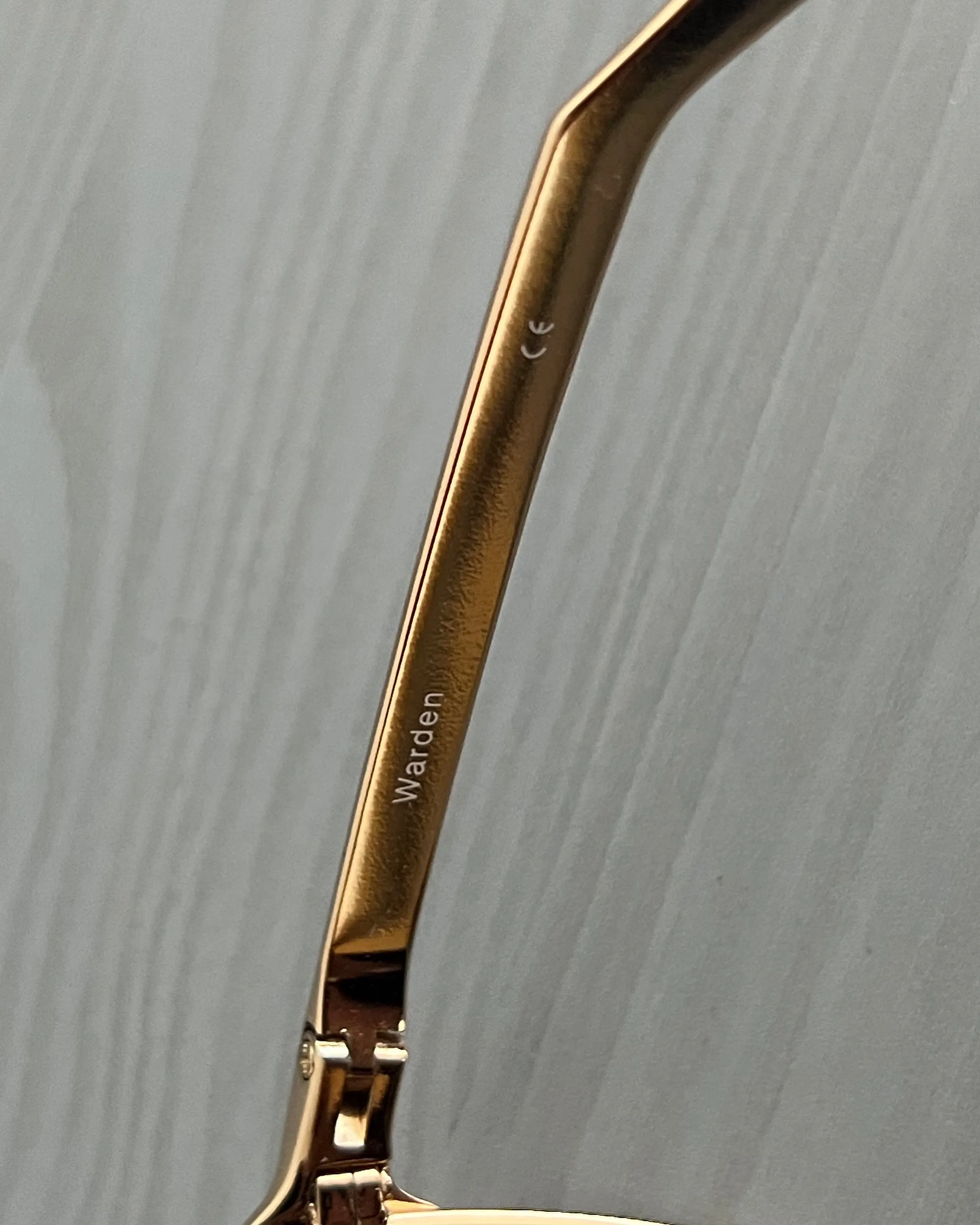 Oakley 2005 Warden Trigger Polished Gold Sunglasses