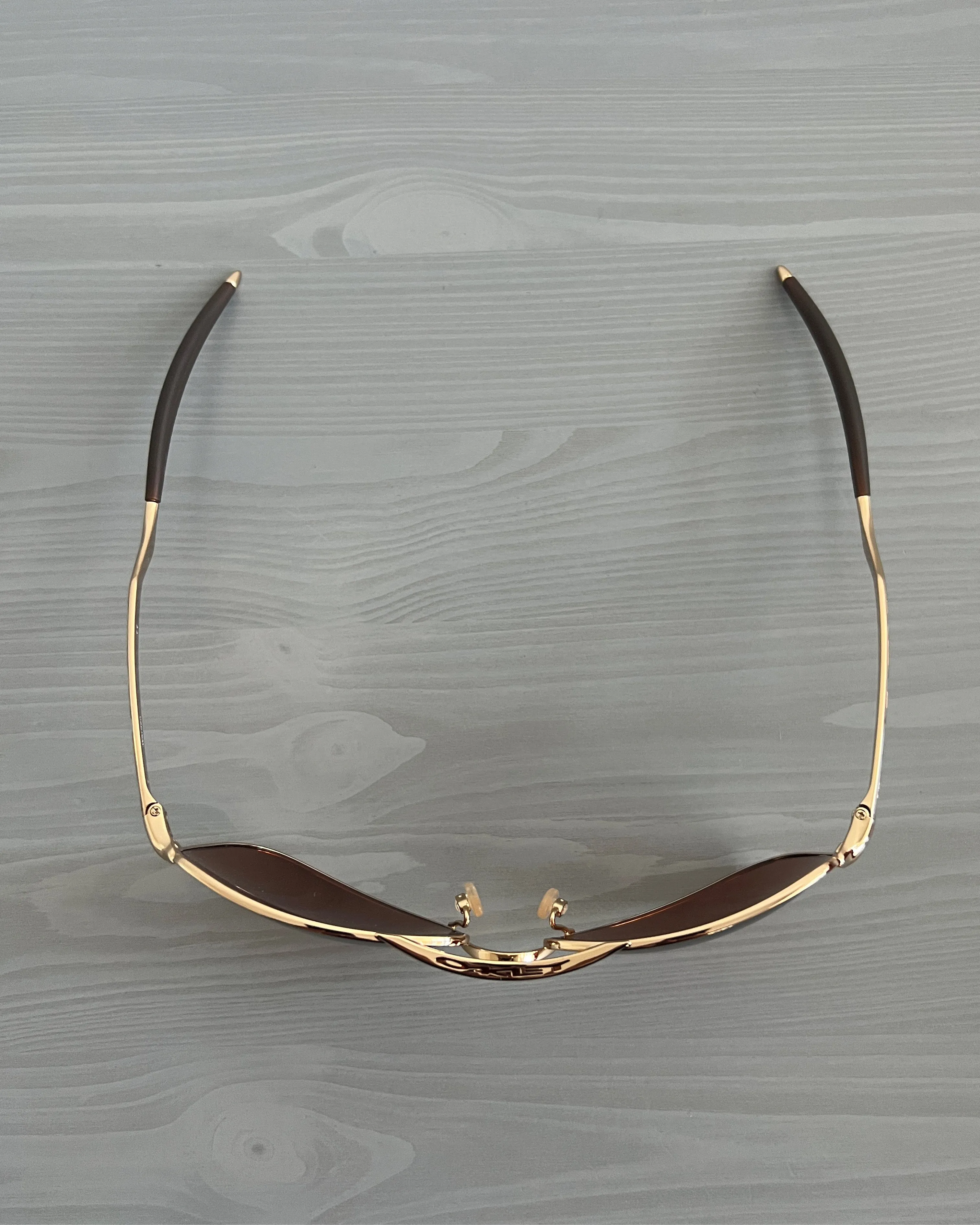 Oakley 2005 Warden Trigger Polished Gold Sunglasses