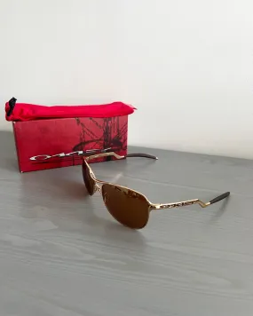 Oakley 2005 Warden Trigger Polished Gold Sunglasses