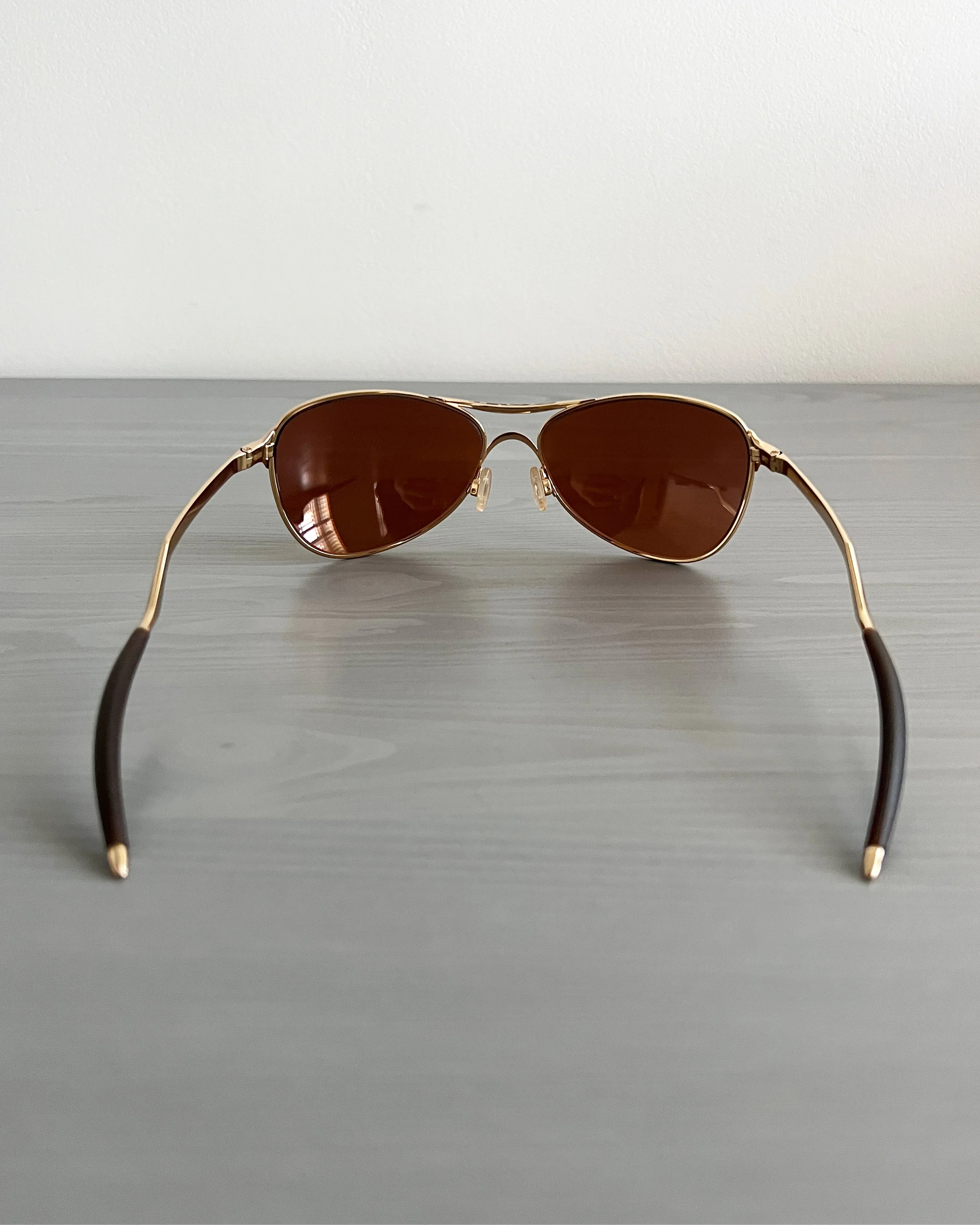 Oakley 2005 Warden Trigger Polished Gold Sunglasses