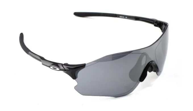 Oakley EVZero Path Polished Black / Black Iridium Sunglasses - Ships Same/Next Day!