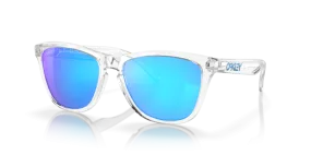 Oakley Frogskins Crystal Clear/ Prizm Sapphire Sunglasses