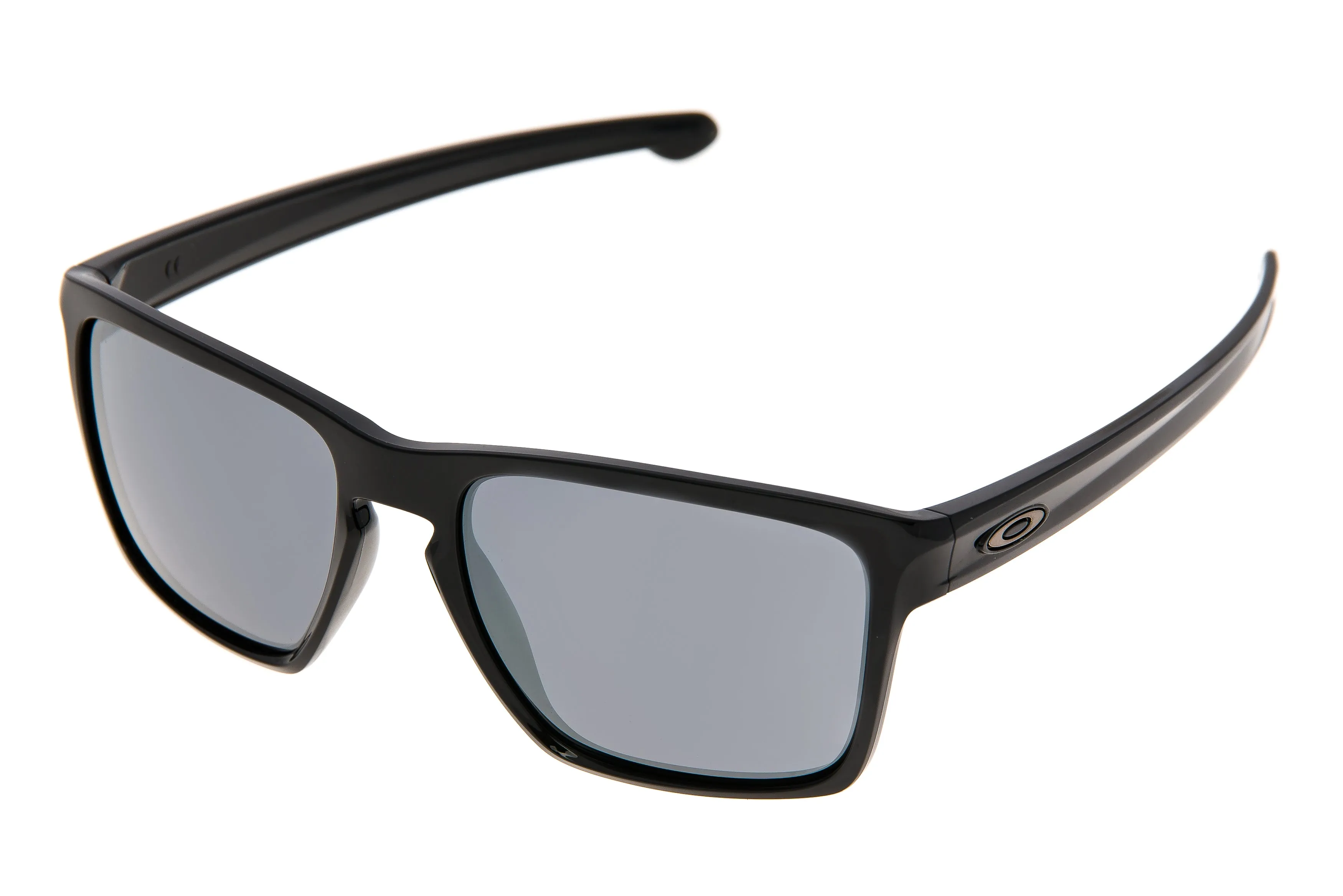 Oakley Sliver Sunglasses Polished Black Frame Black Lens