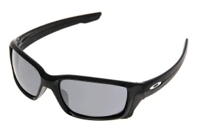 Oakley Straightlink Sunglasses Polished Black Frame Black Lens