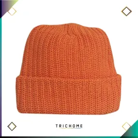 Pacific Northwest Heavy Knit Beanie / Orange