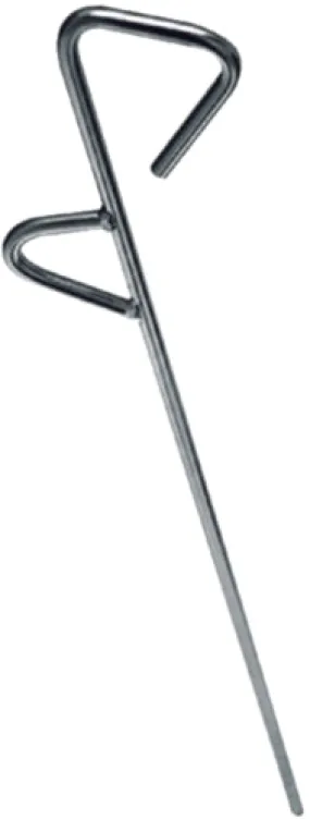 Panther Sand Spike Anchor Chrome 55-9500 | 24