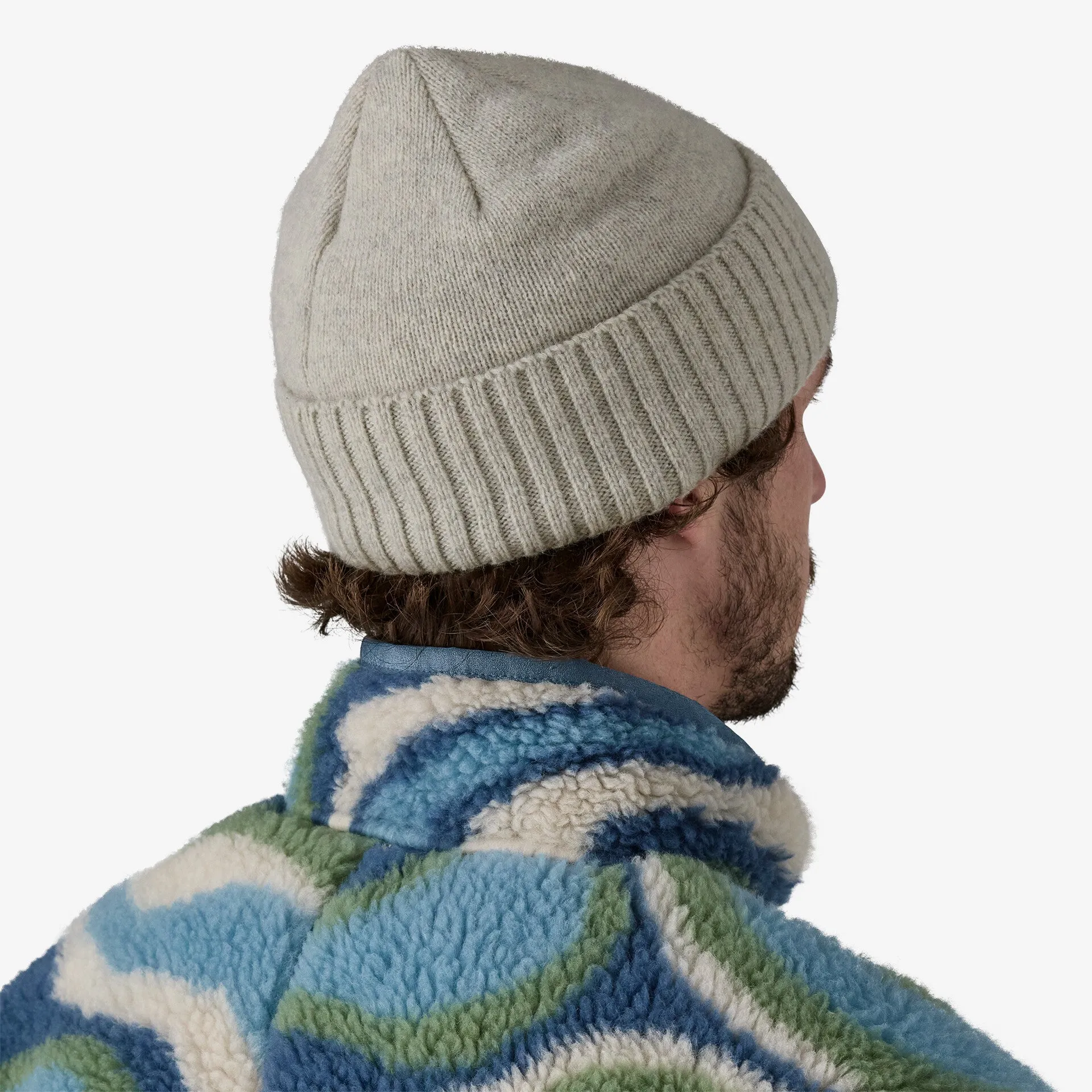 Patagonia Brodeo Beanie - Spirited Sun: Burnished Red