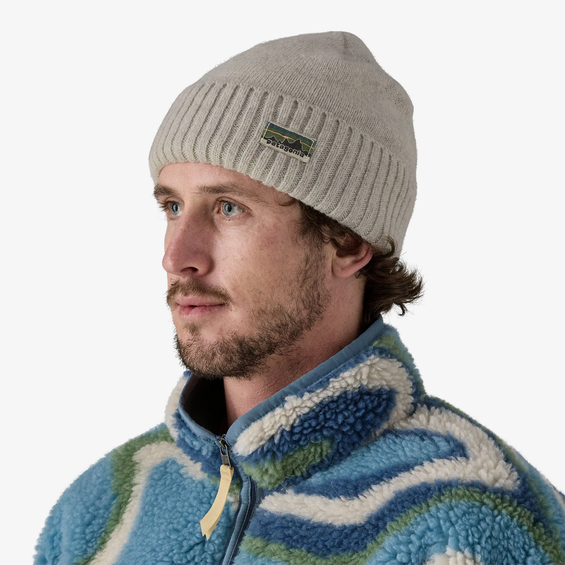 Patagonia Brodeo Beanie - Spirited Sun: Burnished Red