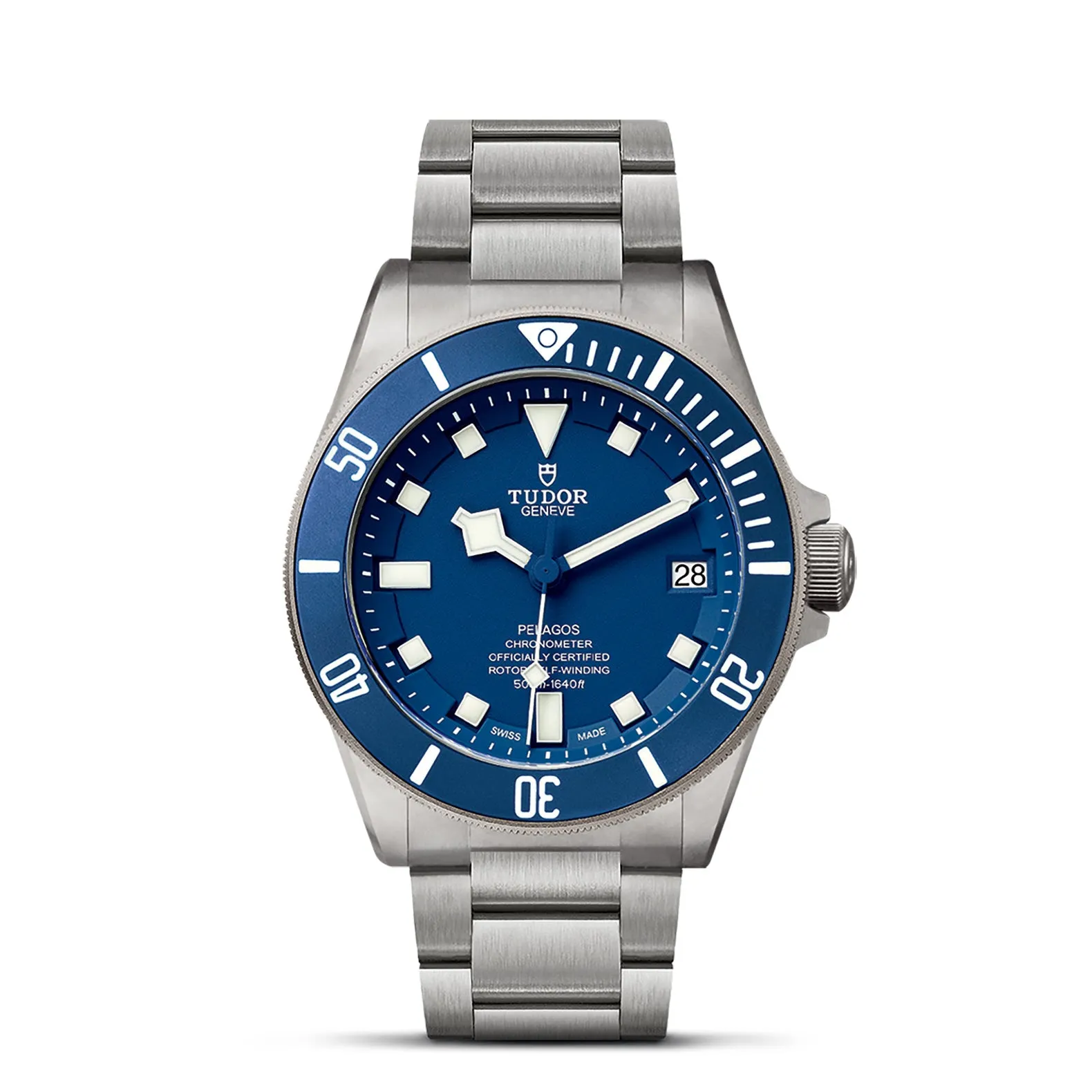Pelagos 42mm Titanium and Steel - M25600TB-0001